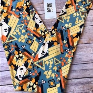 Lularoe Disney Pocahontas leggings os
